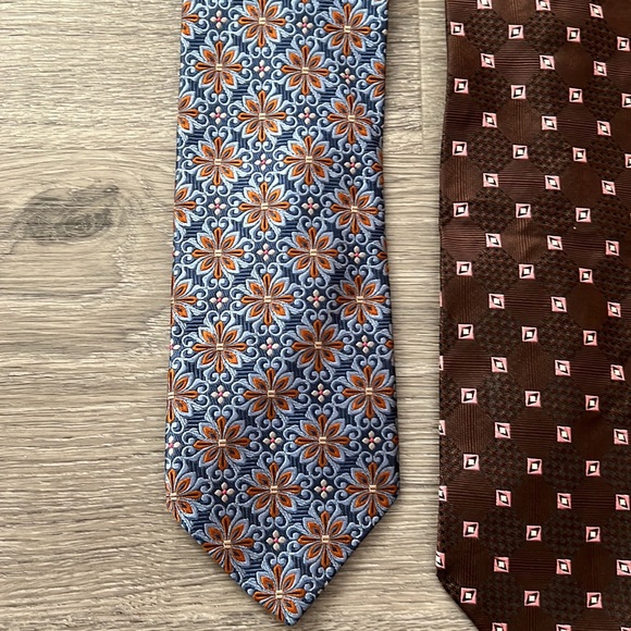 🎉FLASH SALE🎉 Jos A Bank 100% silk neck tie Bundle set of 3 - Picture 2 of 5